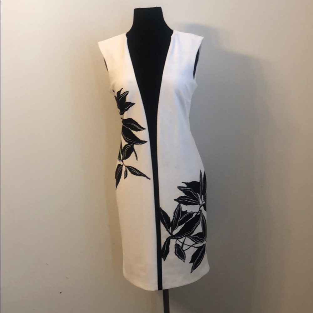 Floral office dress